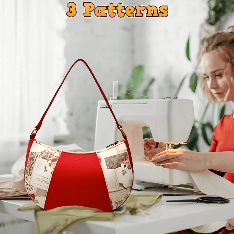 Shoulder Purse Bag PDF Download Pattern (3 sizes included)