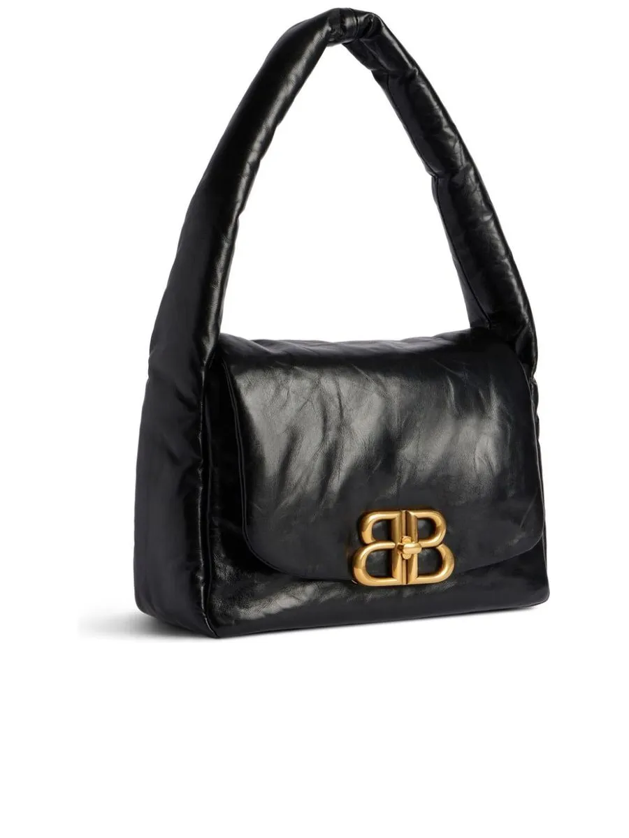 Shoulder Sling Bag in Black