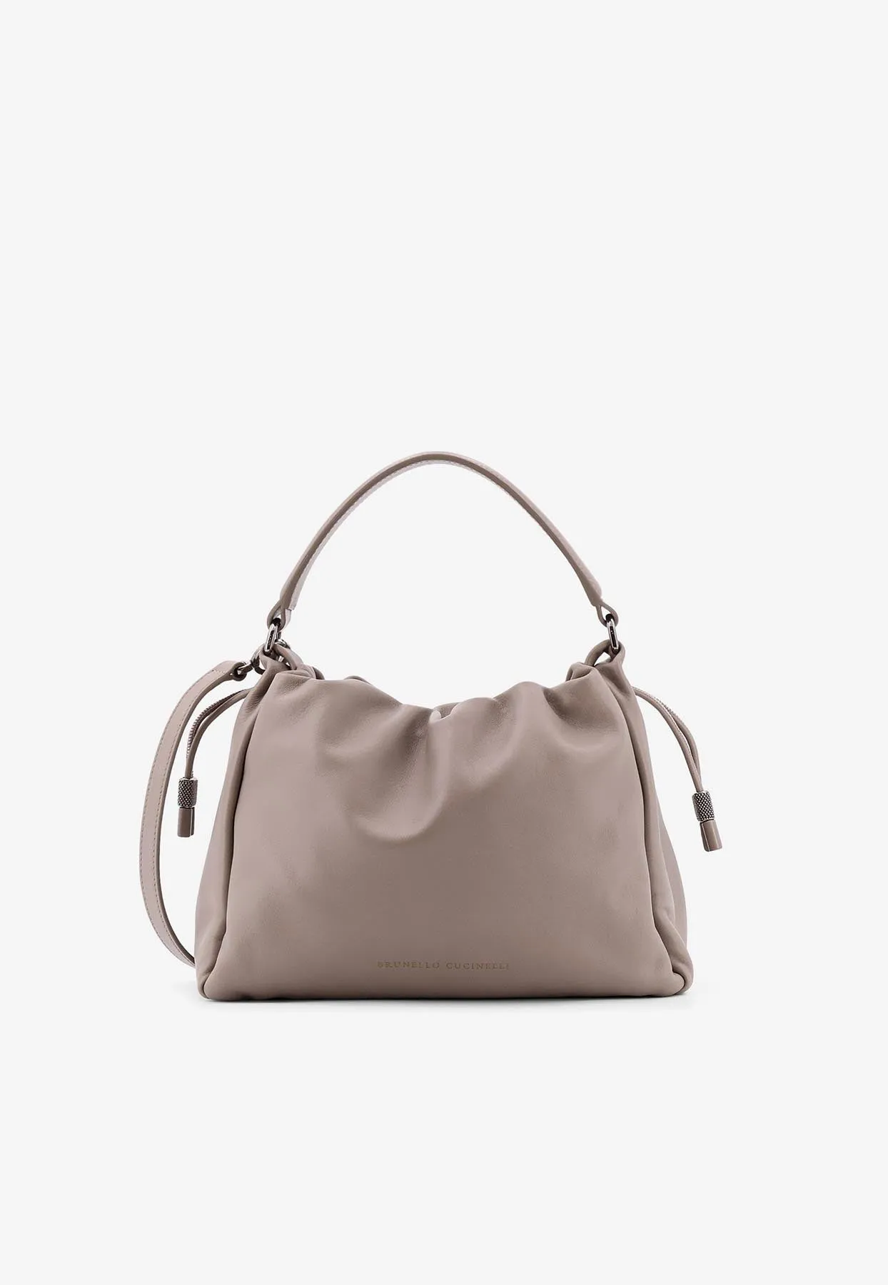 Small Soft Leather Mellow Bucket Bag