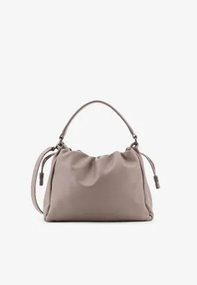 Small Soft Leather Mellow Bucket Bag