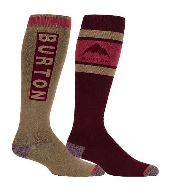 socks Burton Weekend 2 Pack - Deep Red - men´s