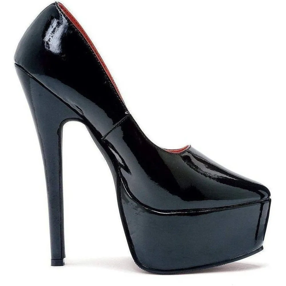 SS-652-PRINCE Platform Pump  | Black  Patent