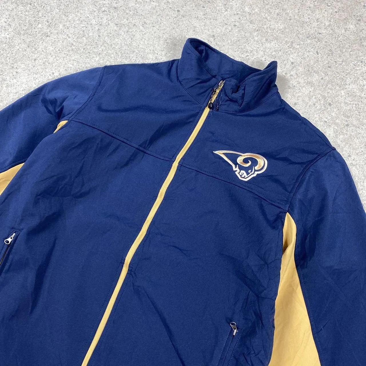 St Louis rams soft shell jacket large