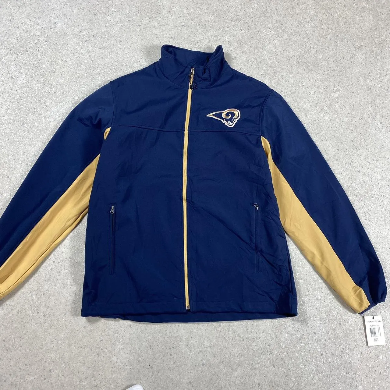 St Louis rams soft shell jacket large