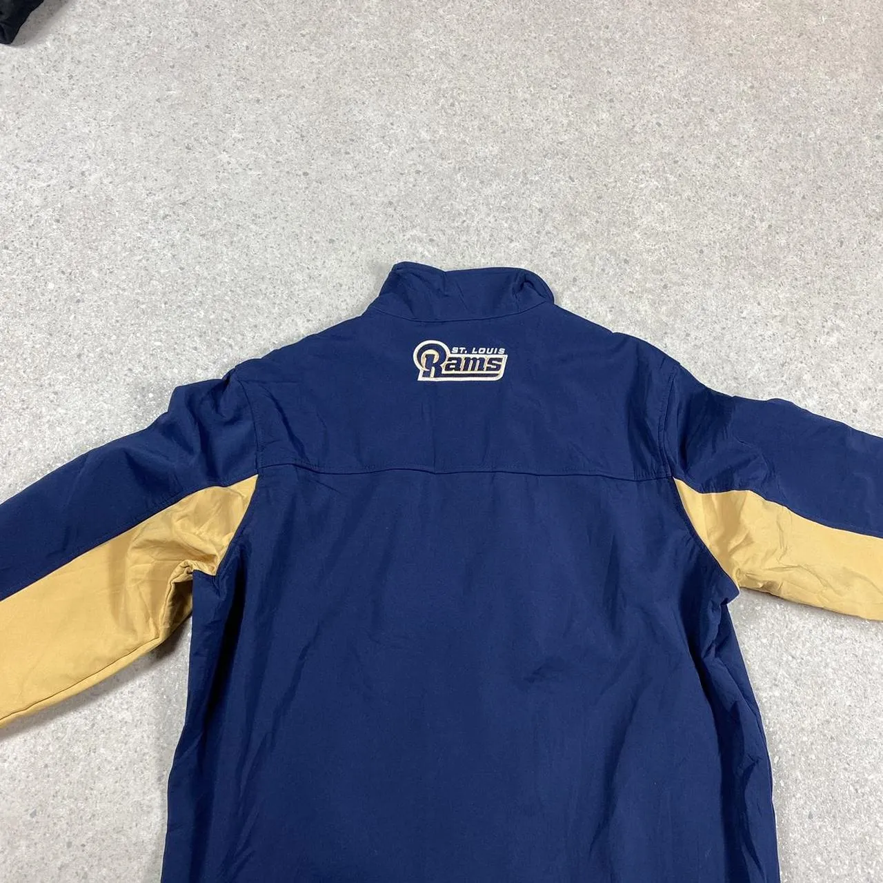 St Louis rams soft shell jacket large