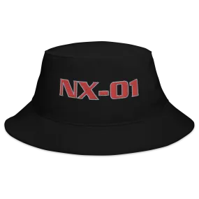 Star Trek: Enterprise NX-01 Embroidered Adult Flexfit Bucket Hat