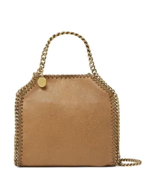 STELLA MCCARTNEY Tiny Mini Cognac Eco-Chic Handbag