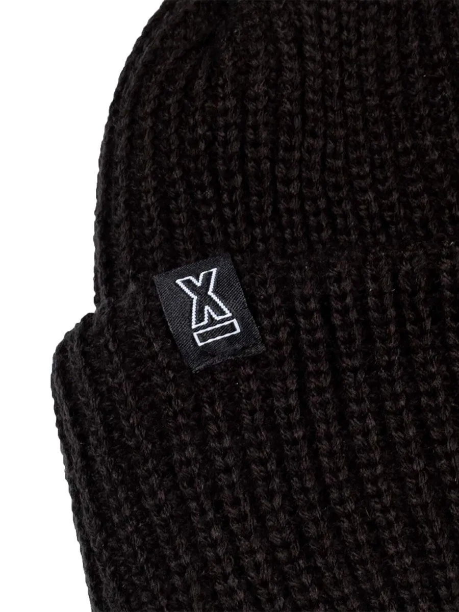 StreetX X Clamp Beanie - Black