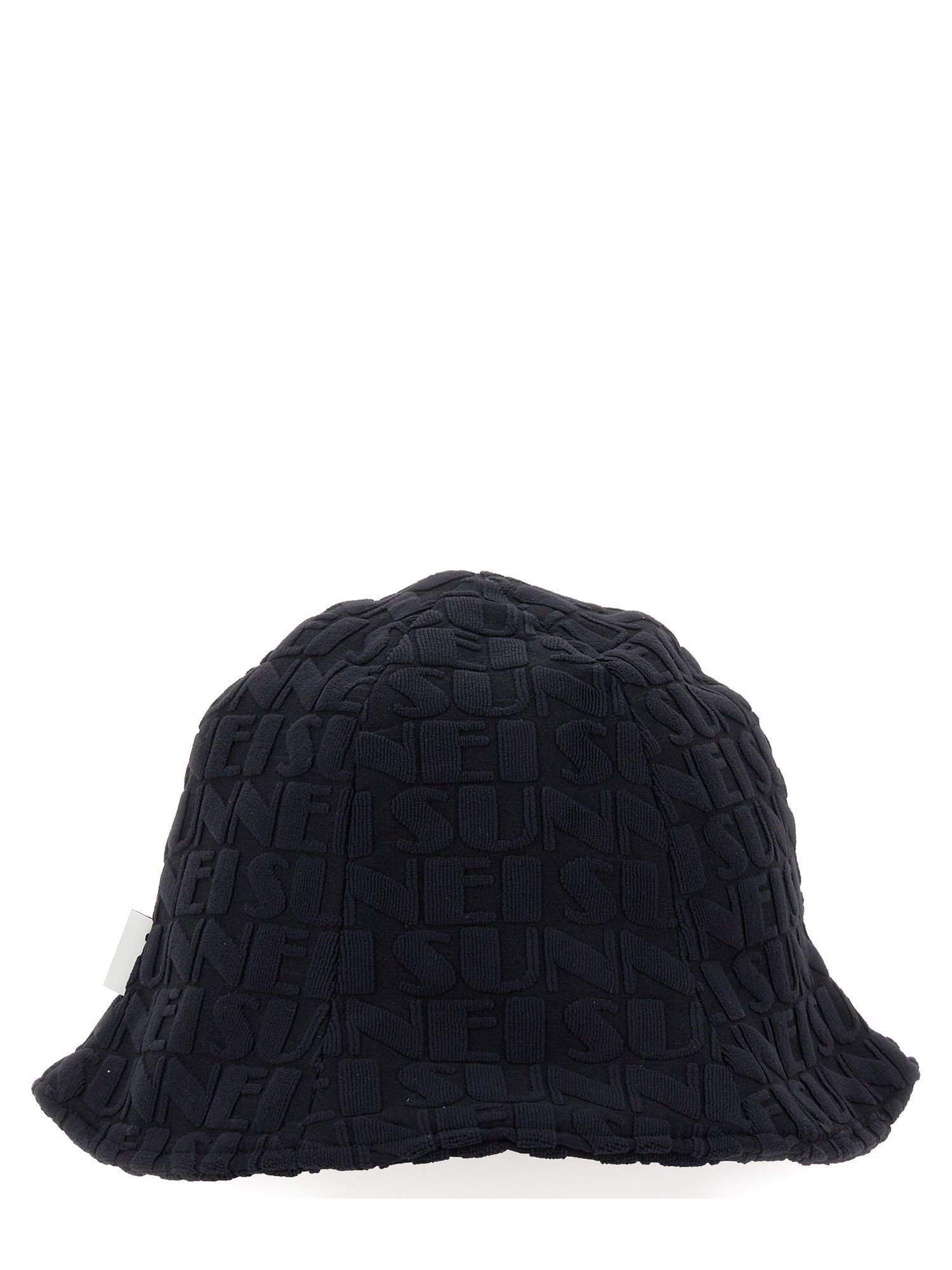 SUNNEI    COTTON BUCKET HAT WITH LOGO PATTERN