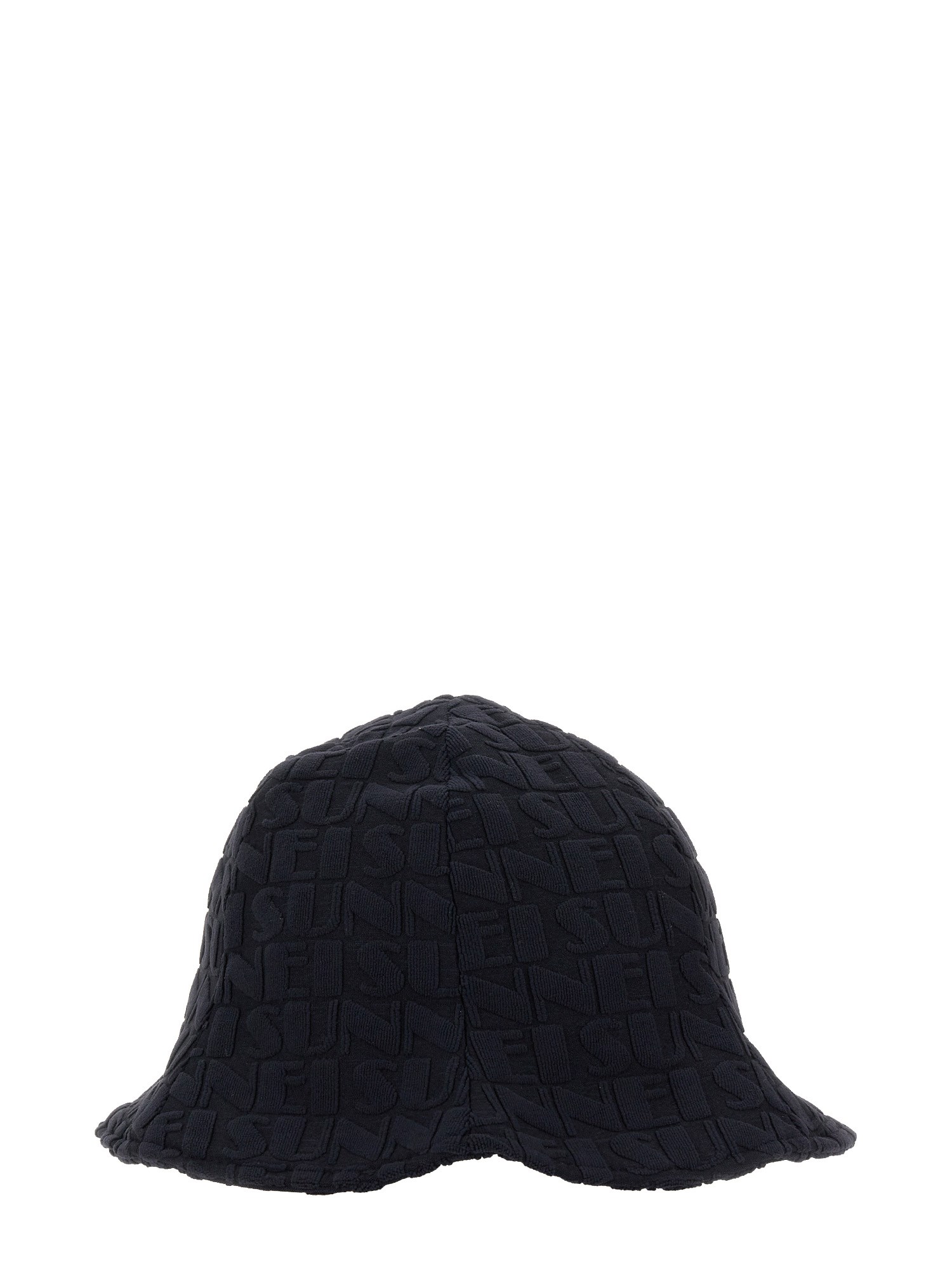 SUNNEI    COTTON BUCKET HAT WITH LOGO PATTERN