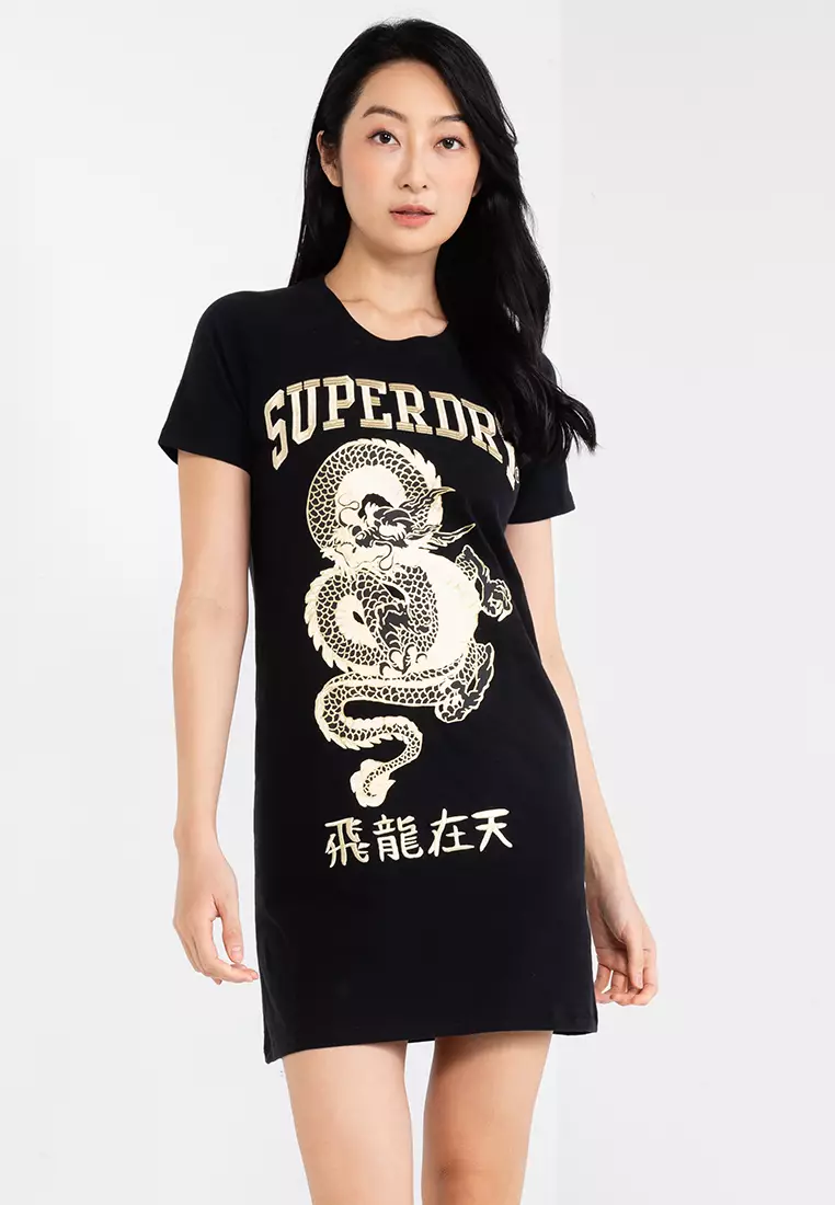 Superdry CNY Graphic T-Dress