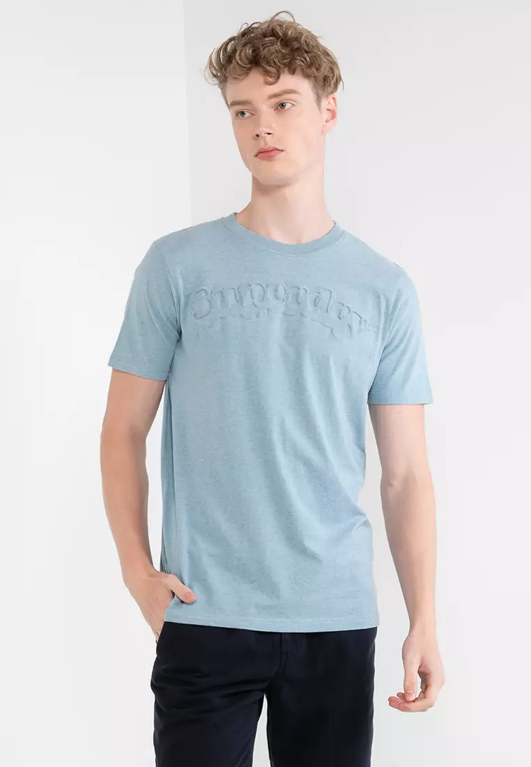 Superdry Cooper Classic Embossed T-Shirt - Original & Vintage