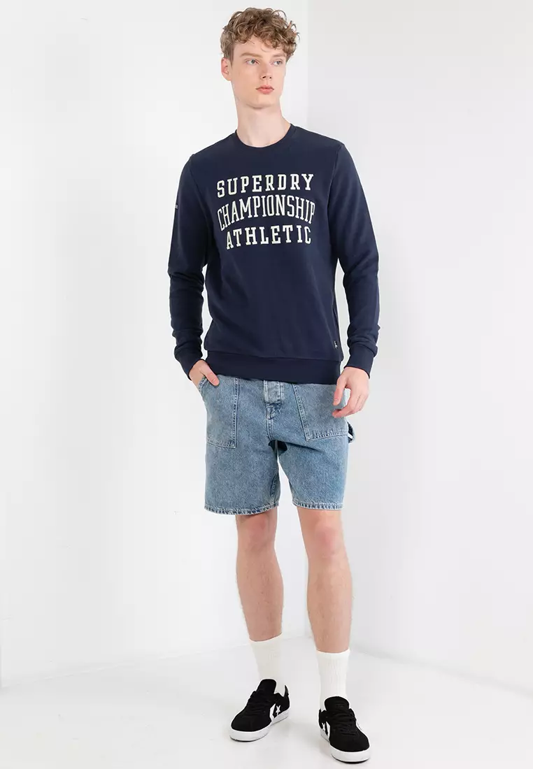 Superdry Vintage Gym Athletic Sweatshirt - Original & Vintage