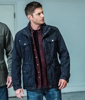 Supernatural Dean Winchester Blue Jacket | Jensen Ackles Jacket