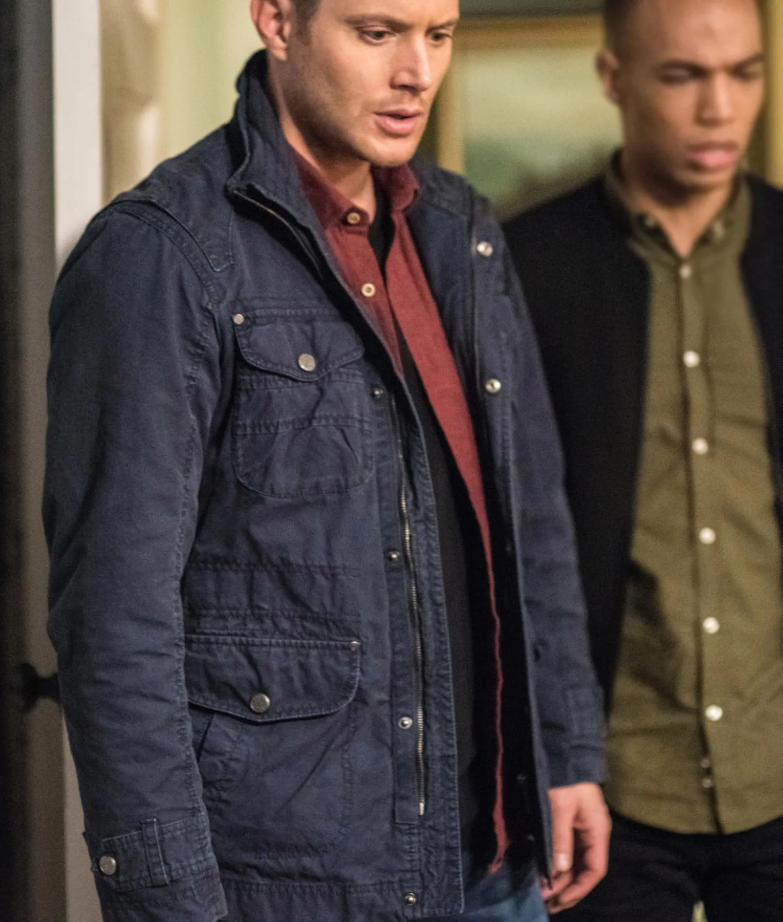 Supernatural Dean Winchester Blue Jacket | Jensen Ackles Jacket