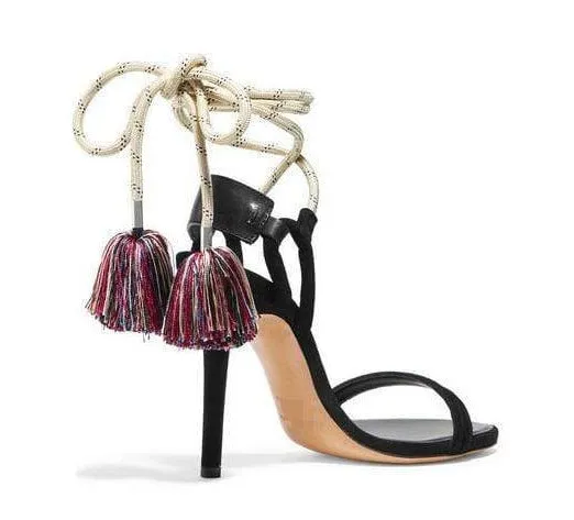 Talitha Tassel Tie Stiletto