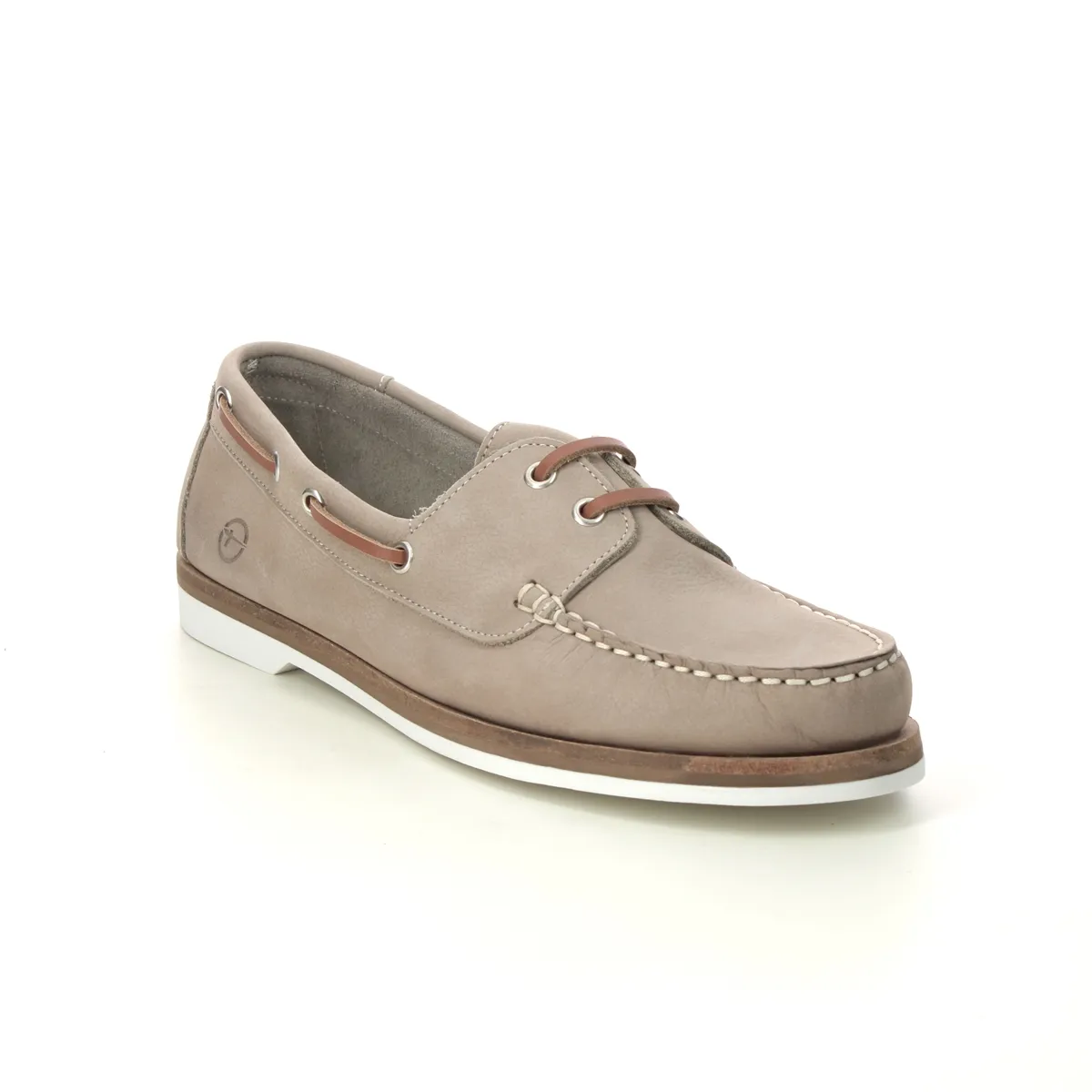 Tamaris - Boat Shoe 2361642341 (taupe Nubuck)