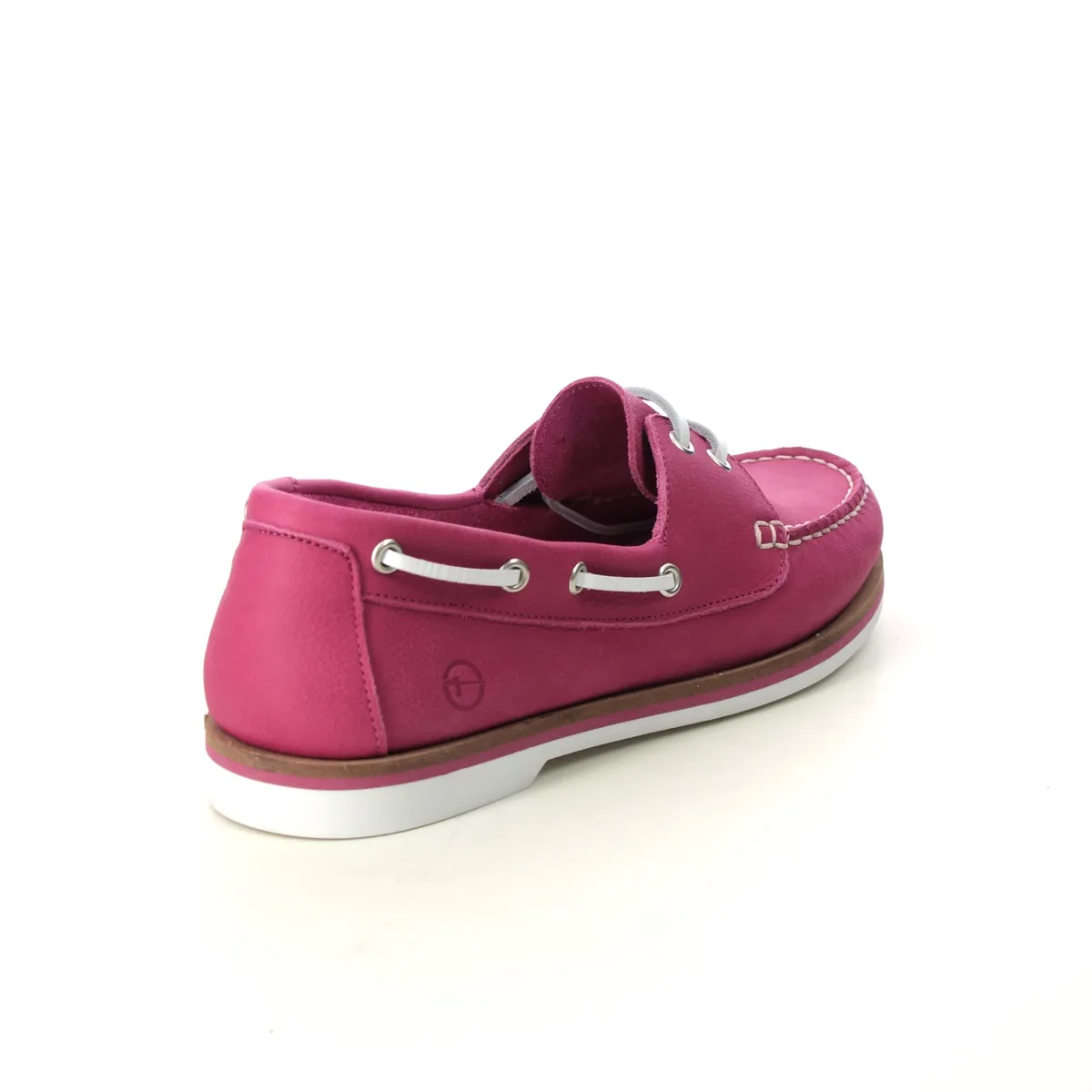 Tamaris - Boat Shoe 2361642513 (fuchsia Nubuck)