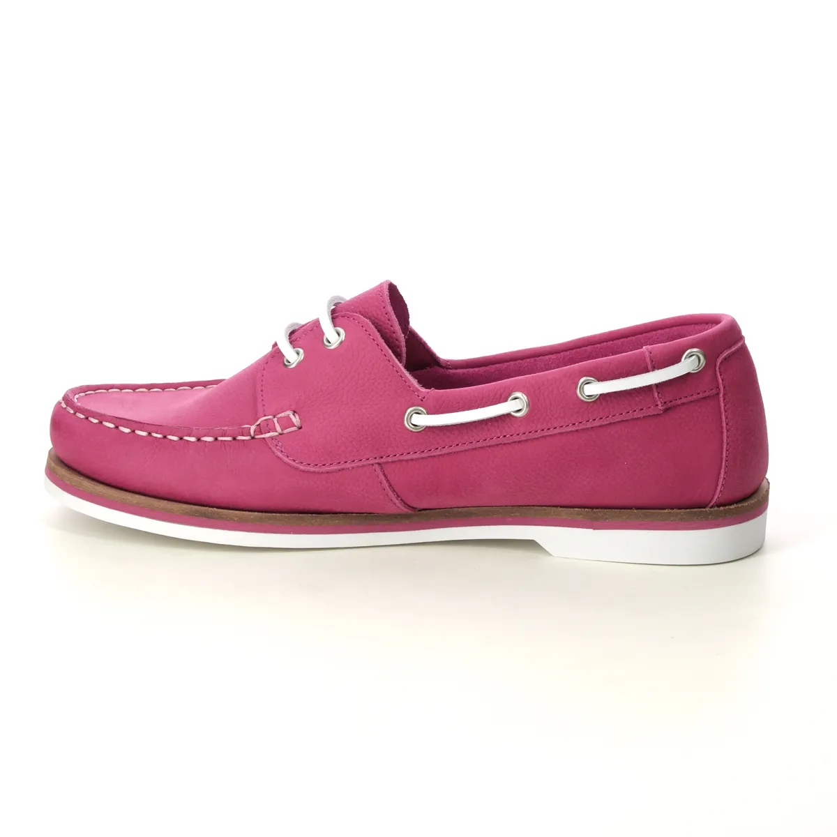 Tamaris - Boat Shoe 2361642513 (fuchsia Nubuck)