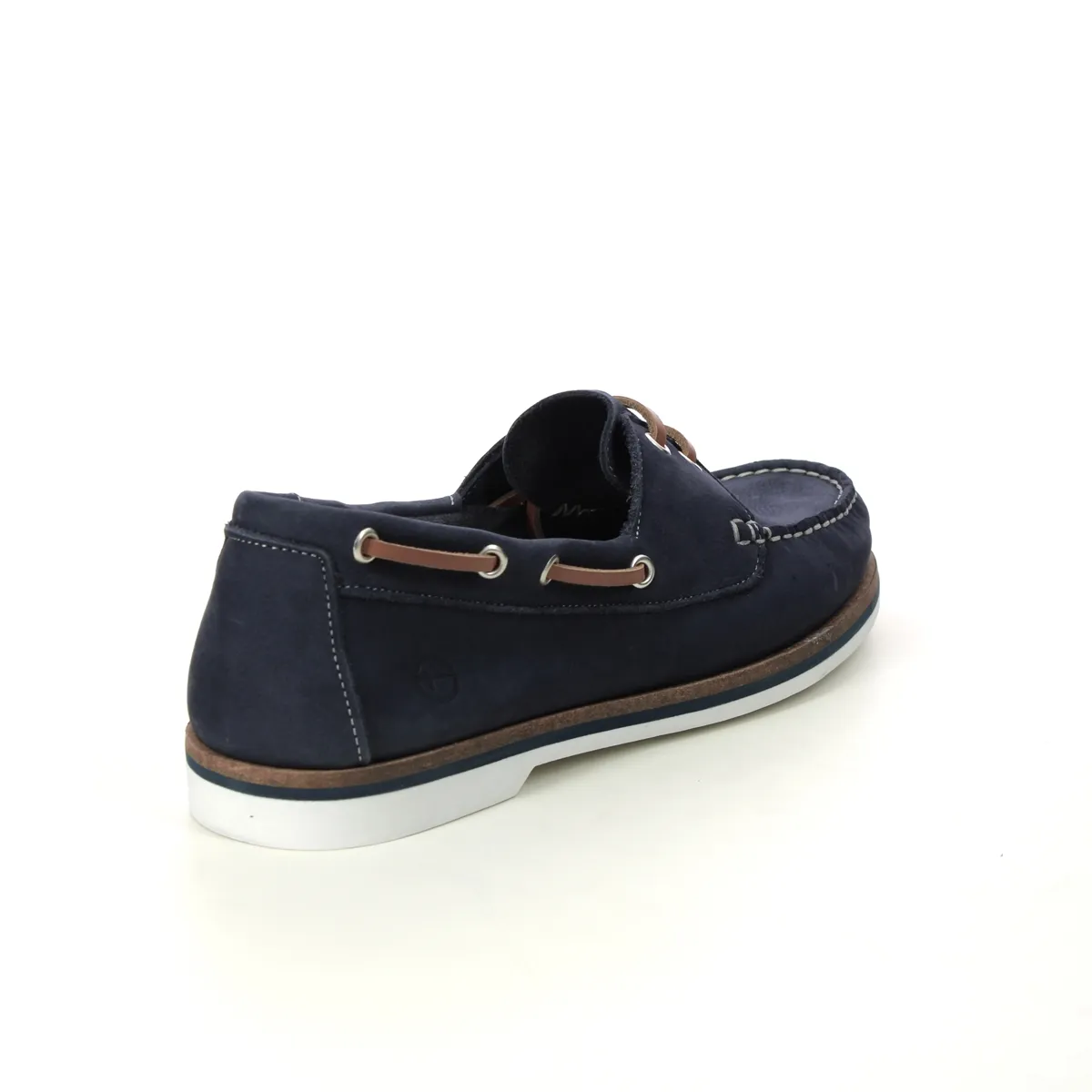 Tamaris - Boat Shoe 2361642805 (navy Nubuck)