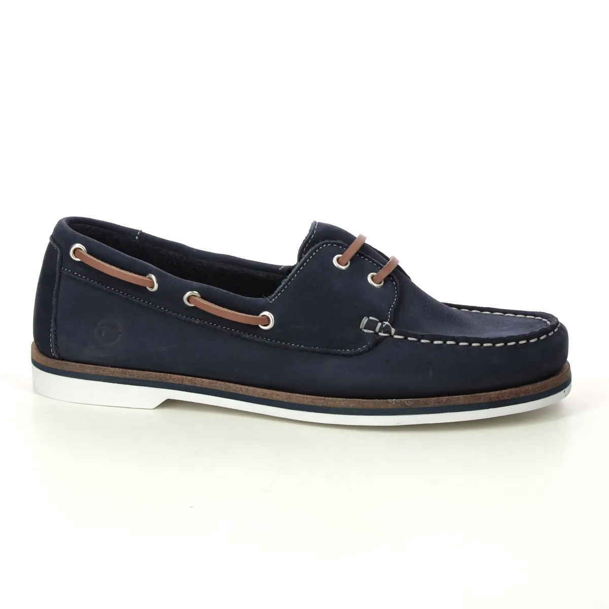 Tamaris - Boat Shoe 2361642805 (navy Nubuck)