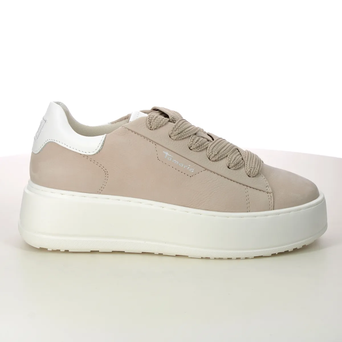 Tamaris - Platform 50 2381241375 (beige Nubuck)