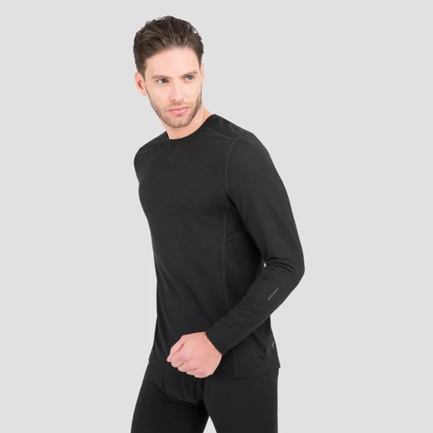 Terramar Men's Transport Lightweight Performance Long Sleeve Crew Top