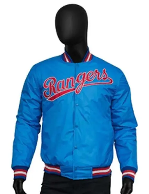 Texas Rangers Starter Blue Jacket - William Jacket