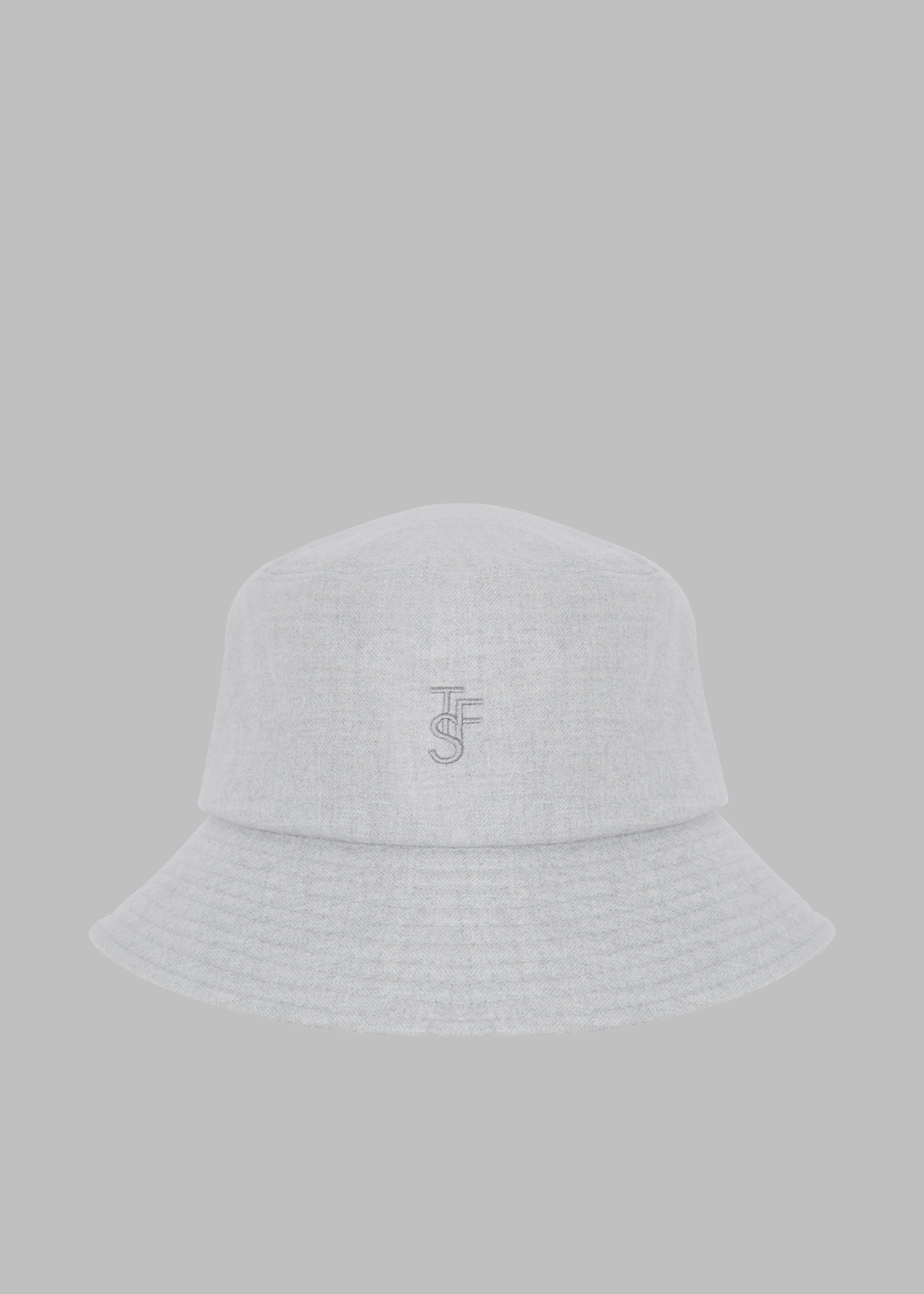 TFS Solid Flannel Bucket Hat - Light Grey