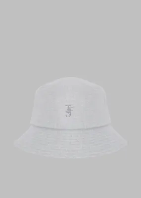 TFS Solid Flannel Bucket Hat - Light Grey