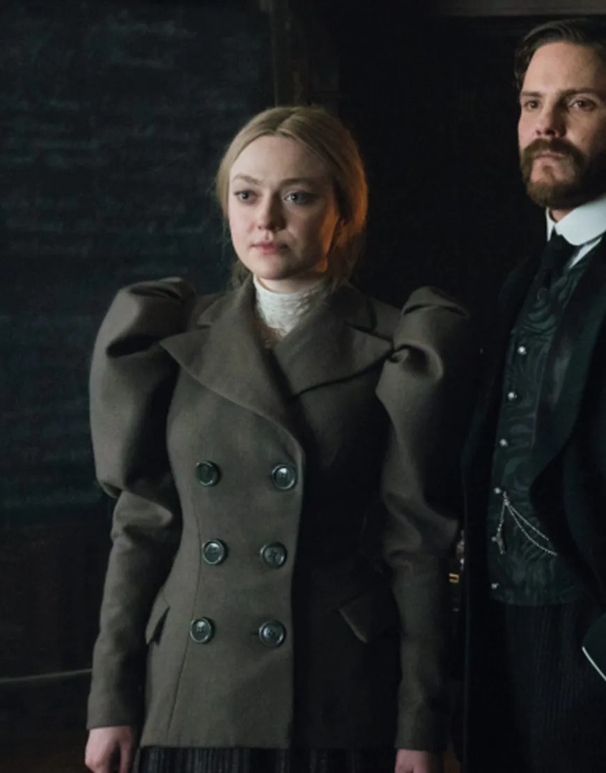 The Alienist Angel of Darkness Sara Howard Jacket | Dakota Fanning Style