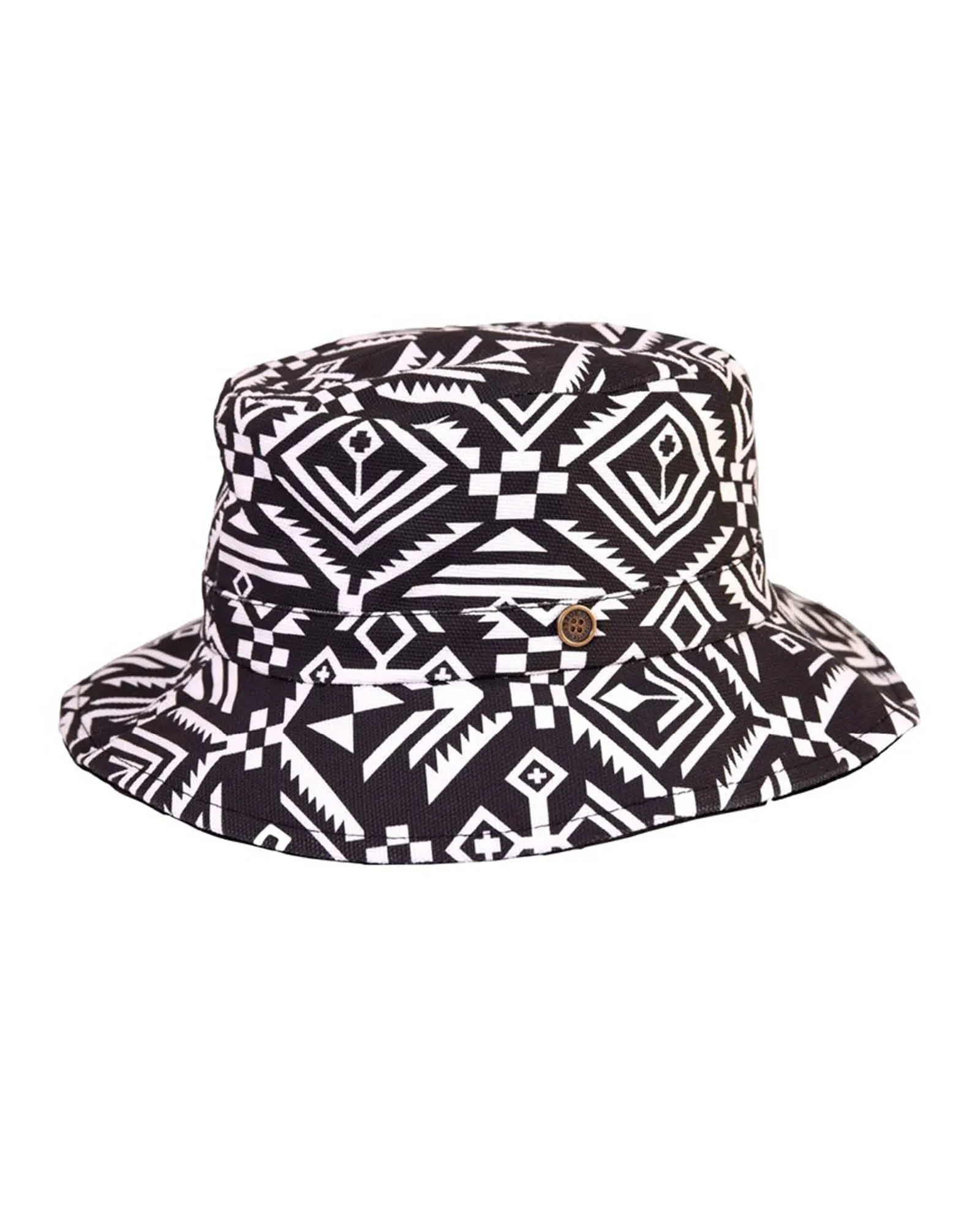 The FlipSide Bucket Hat - Aztec Reversible