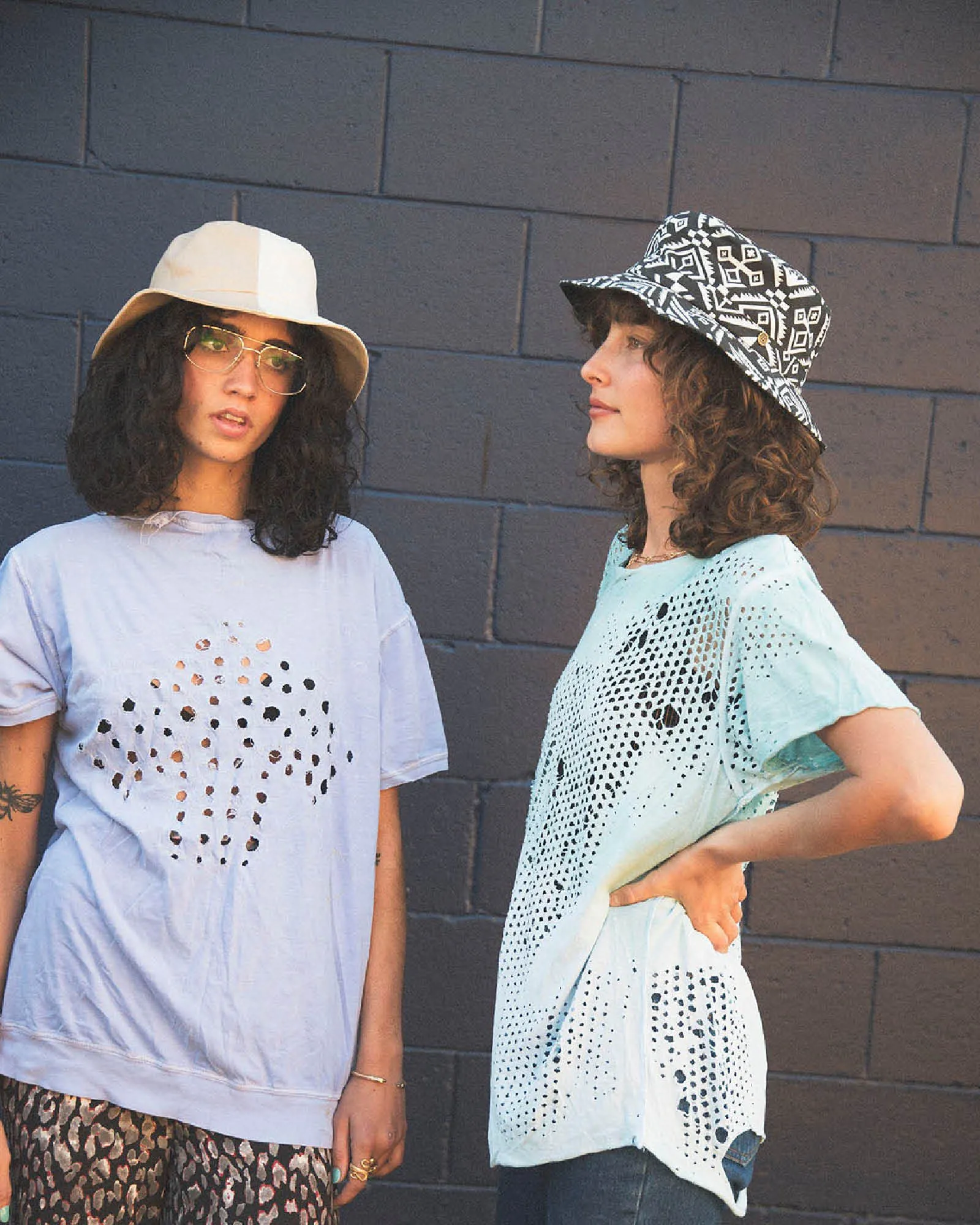 The FlipSide Bucket Hat - Aztec Reversible