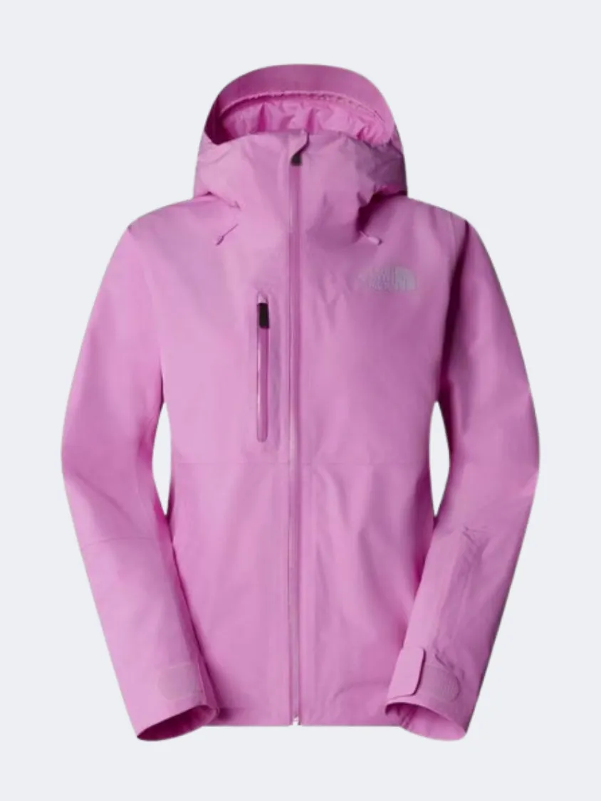 The North Face Descendit Women Skiing Jacket Dragon Fruit