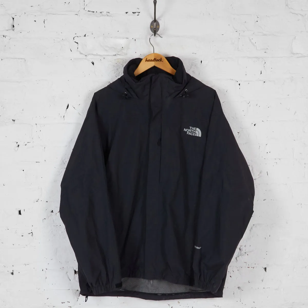 The North Face Hyvent Rain Jacket - Black - L