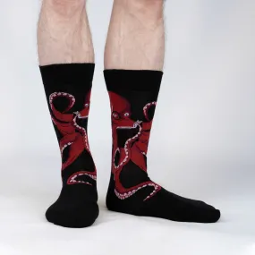 The Octive Reader Men's Crew Socks