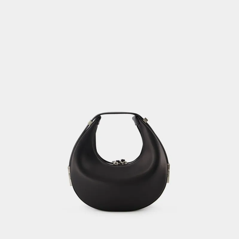 Toni Mini Handbag - Osoi - Black - Leather