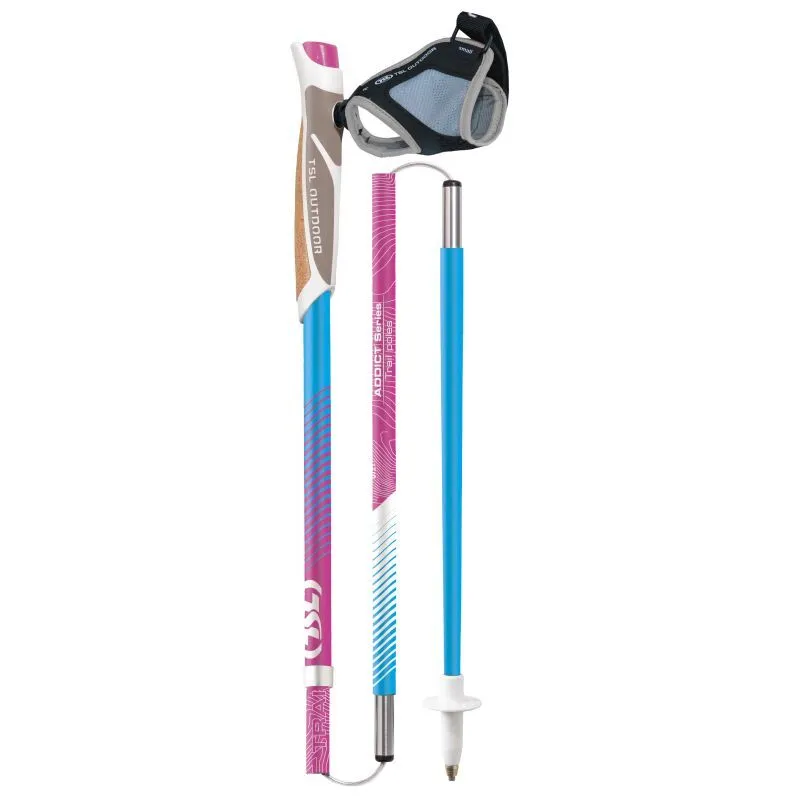 TSL Outdoor Addict Trail Carbon 4 Lady Cork - Running poles