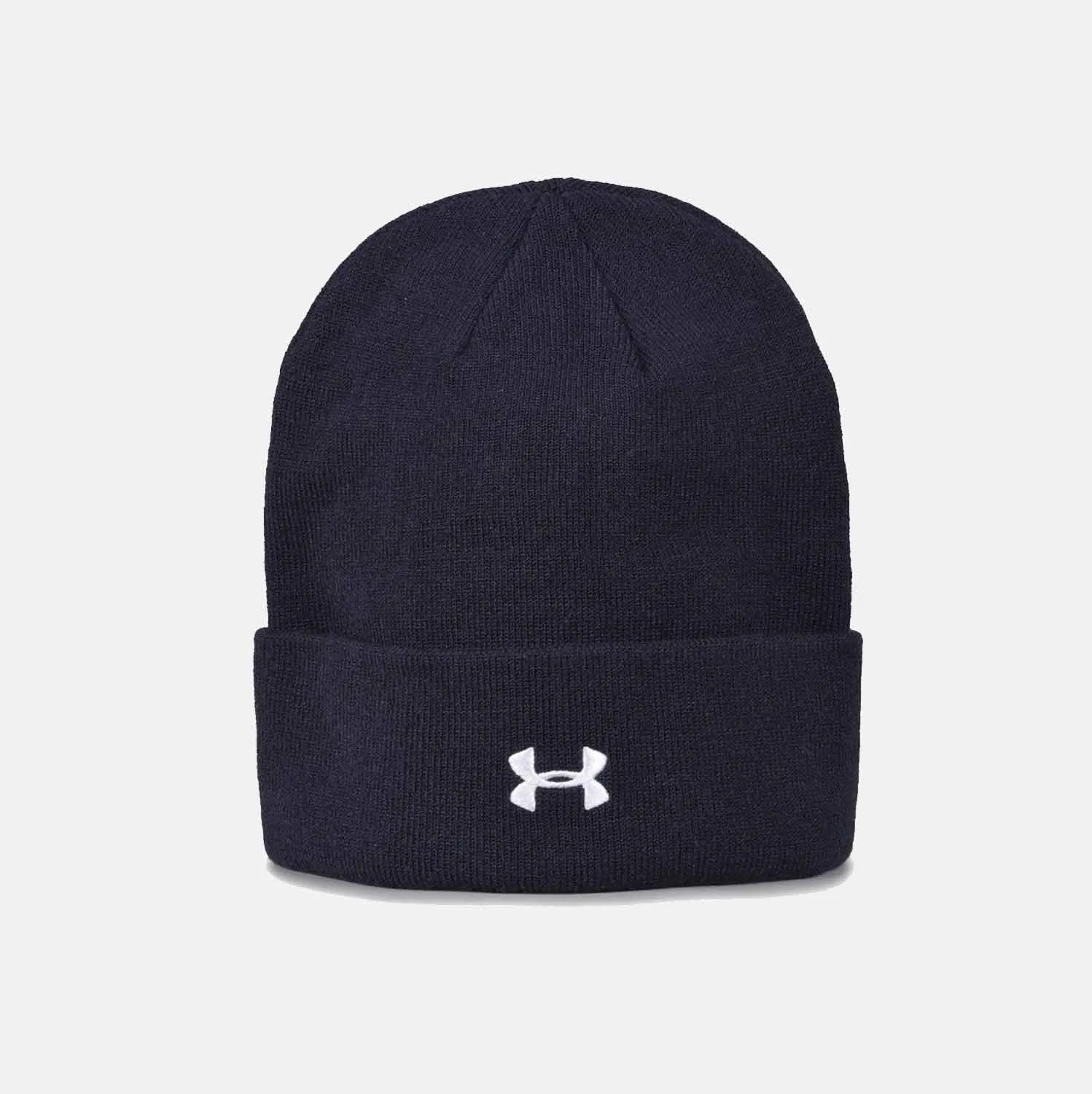 UA Rollup Knit Beanie, Navy