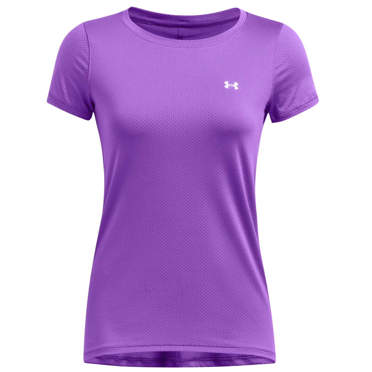 Under Armour Heatgear Armour Short Sleeve Training Top - Womens - Lavish/White