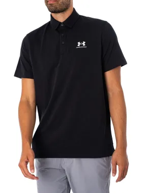 Under Armour Icon Loose Polo Shirt - Black