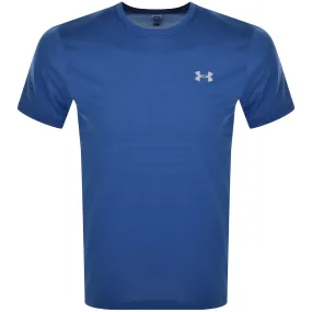 Under Armour Launch T Shirt Blue