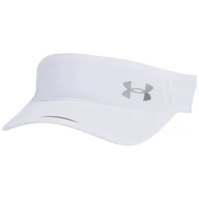 Under Armour White/Reflective Launch Run Visor