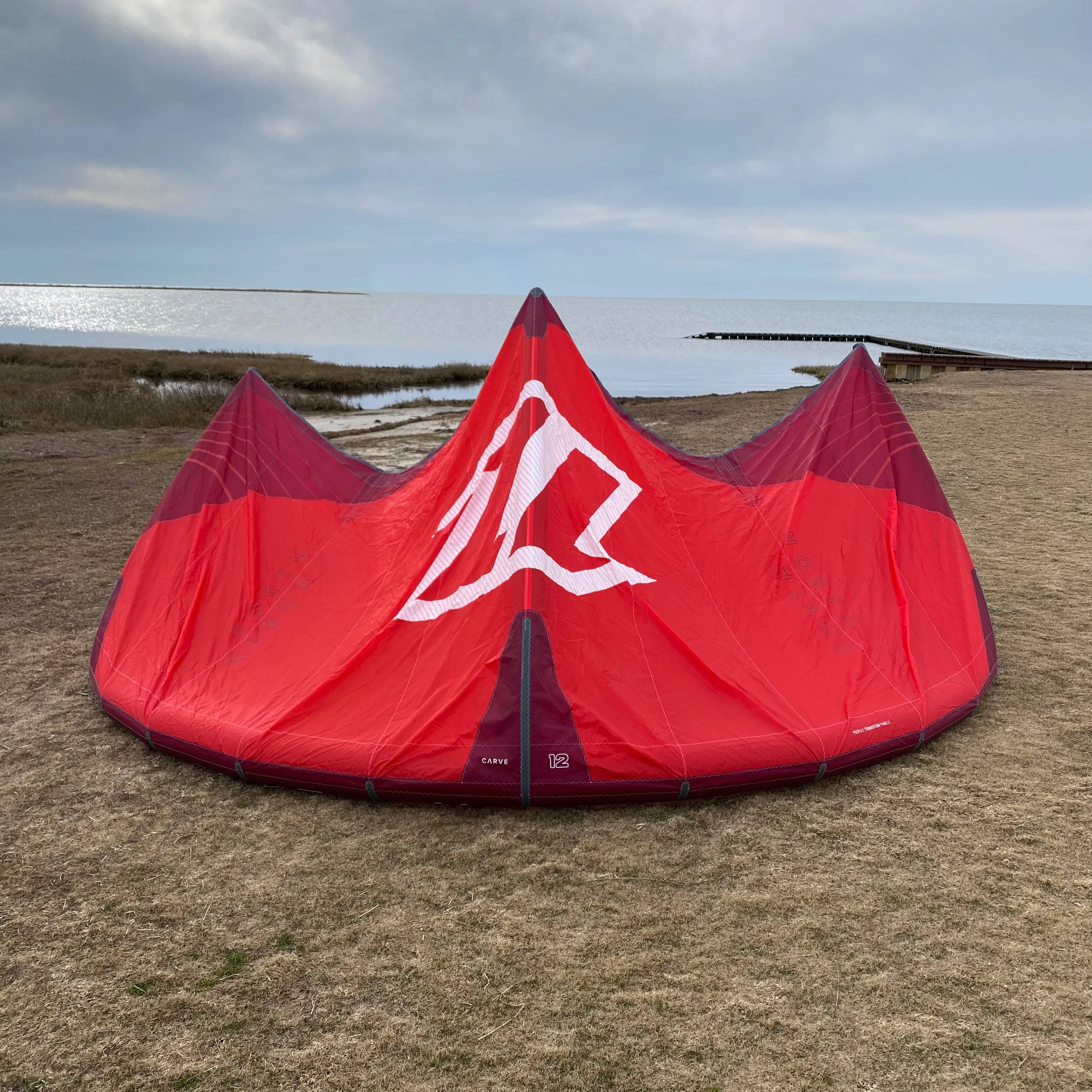 USED 2022 North Carve Kite-12m-Red Sea