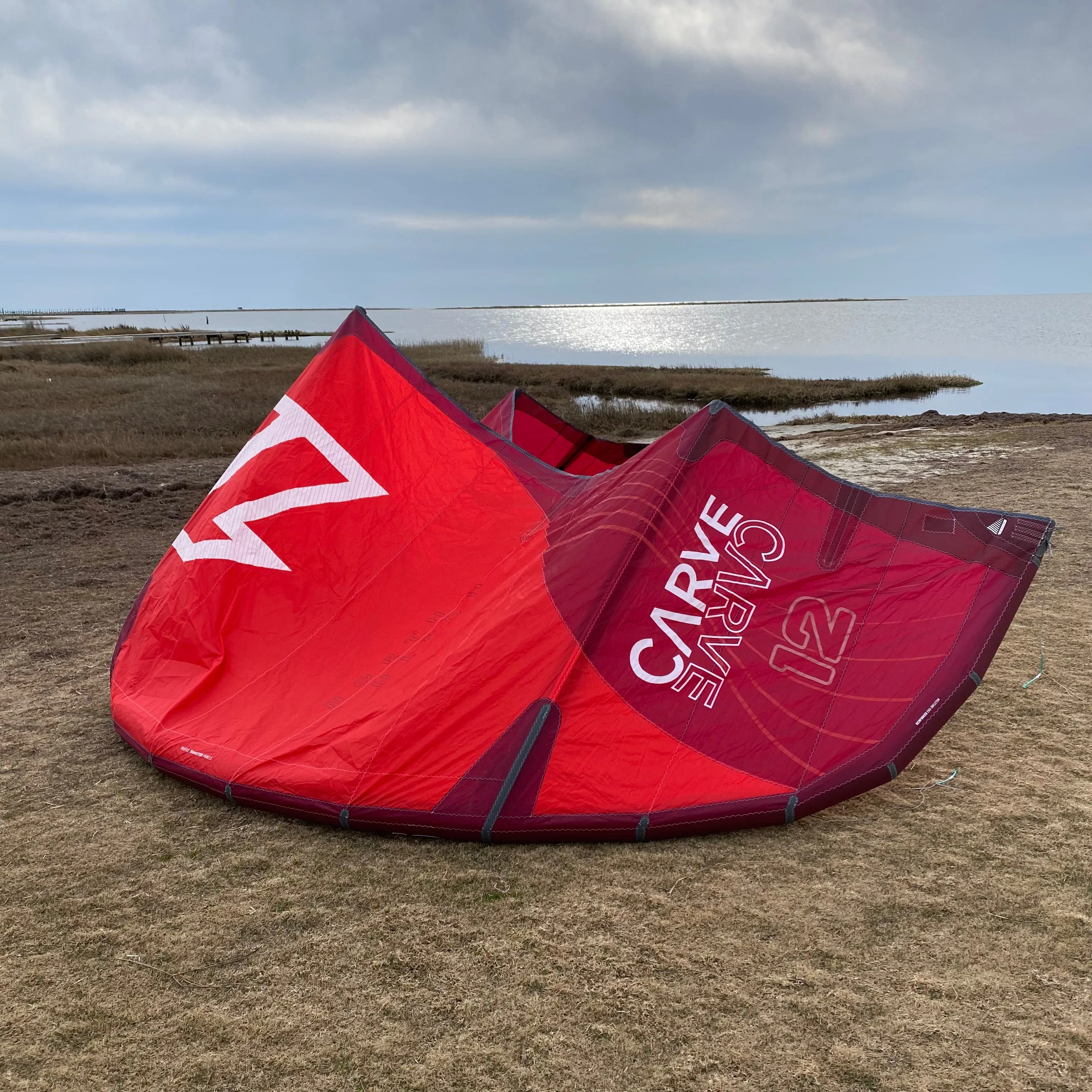 USED 2022 North Carve Kite-12m-Red Sea