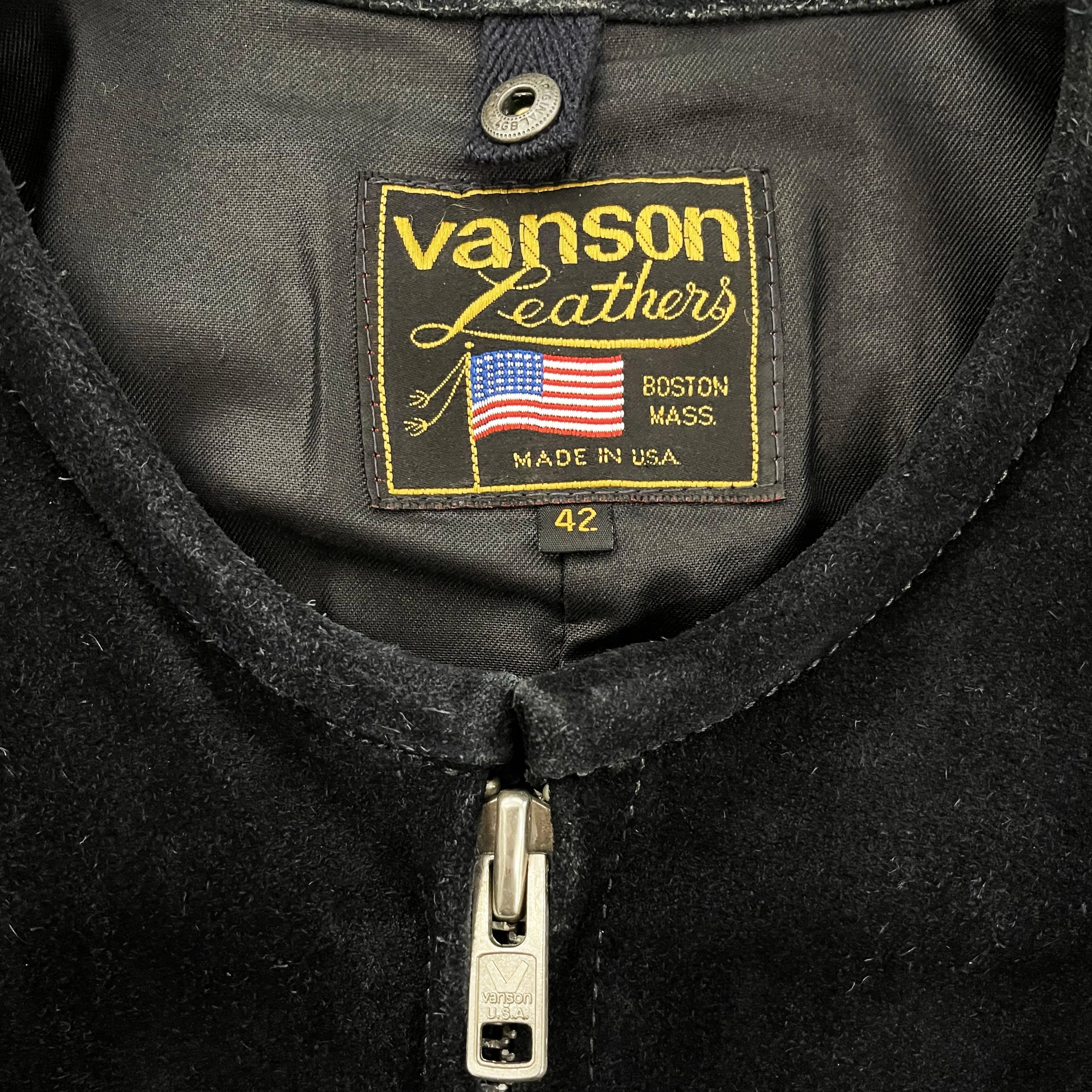 Vanson Leathers Motorcycle Racer Jacket