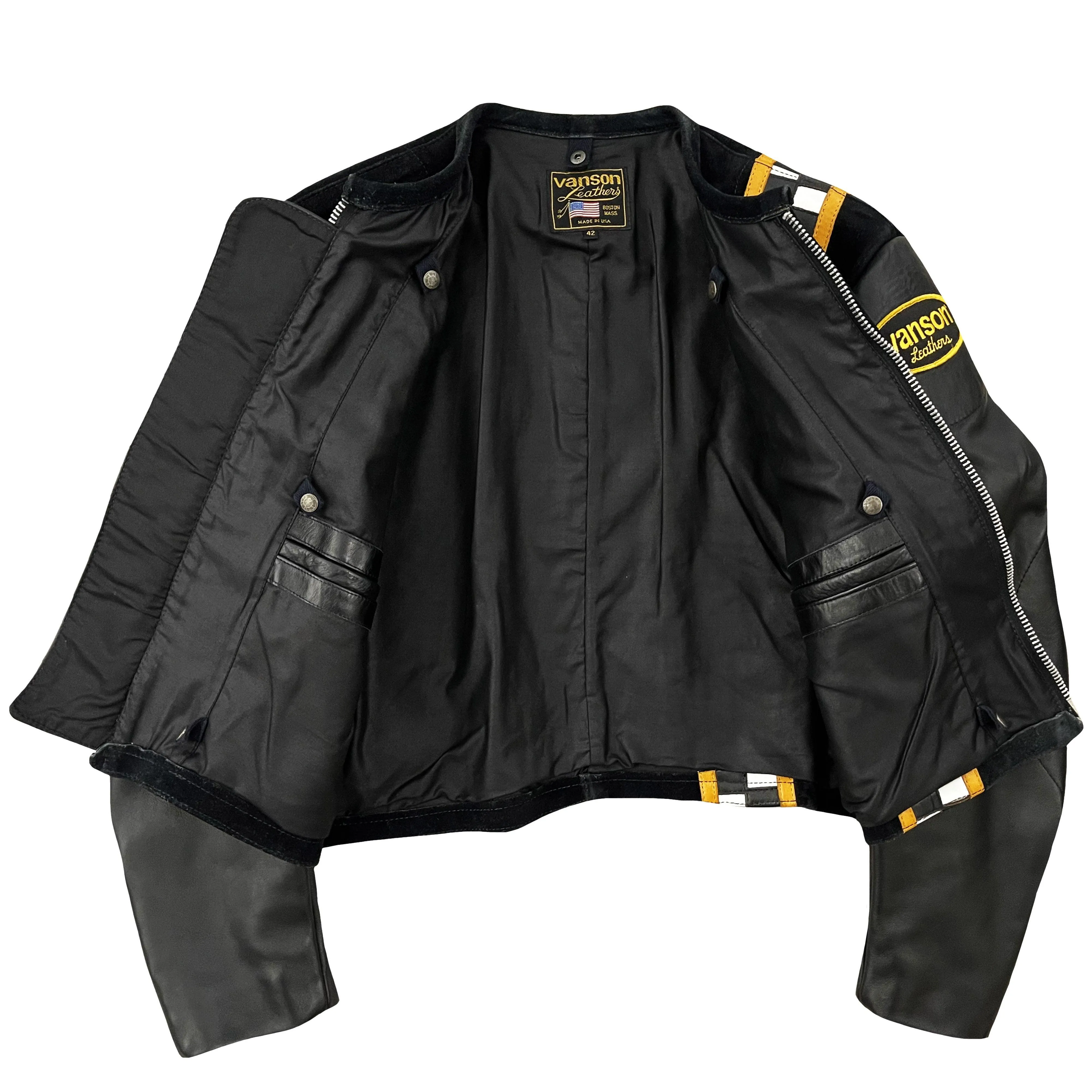 Vanson Leathers Motorcycle Racer Jacket