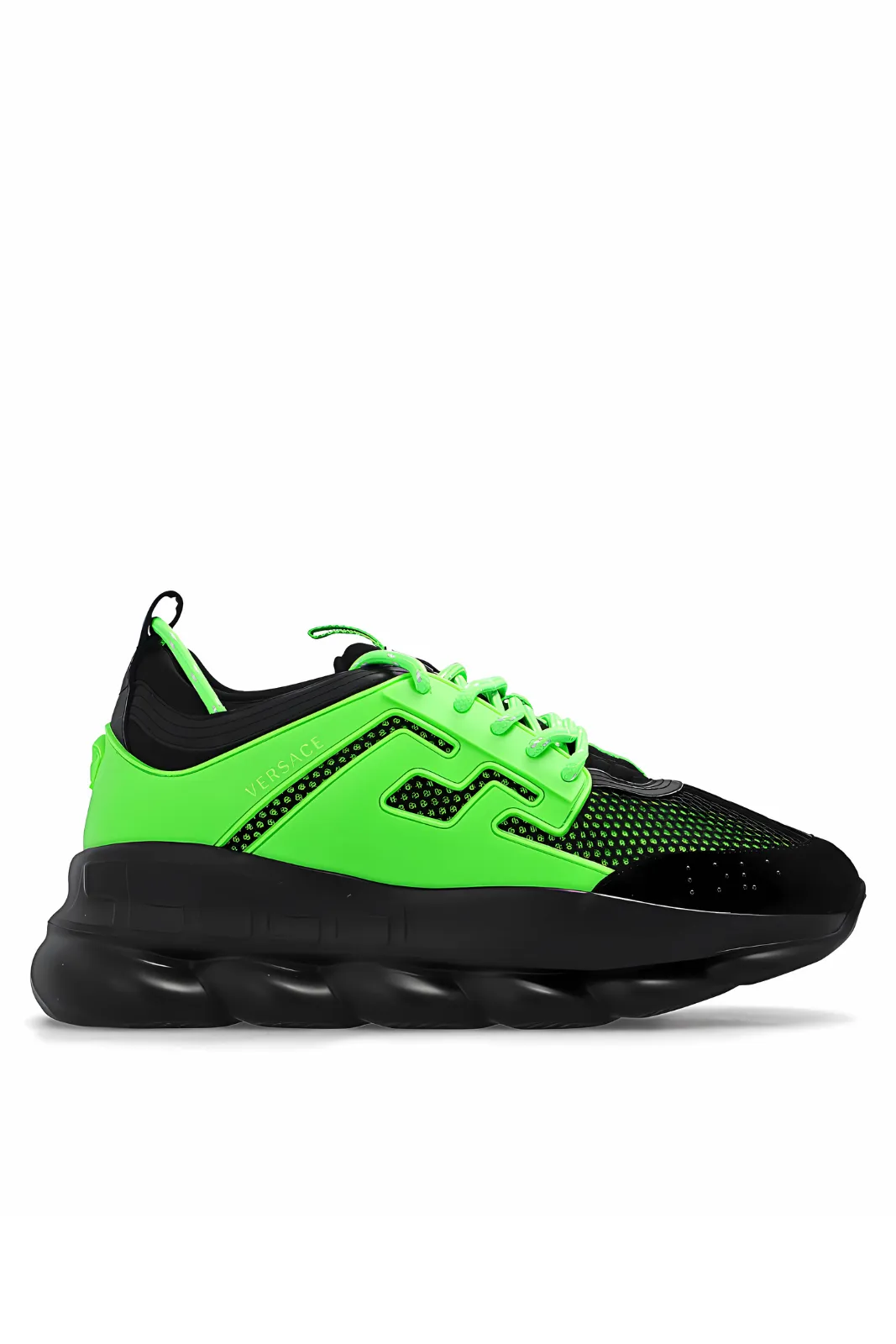 Versace Chain Reaction Trainers green