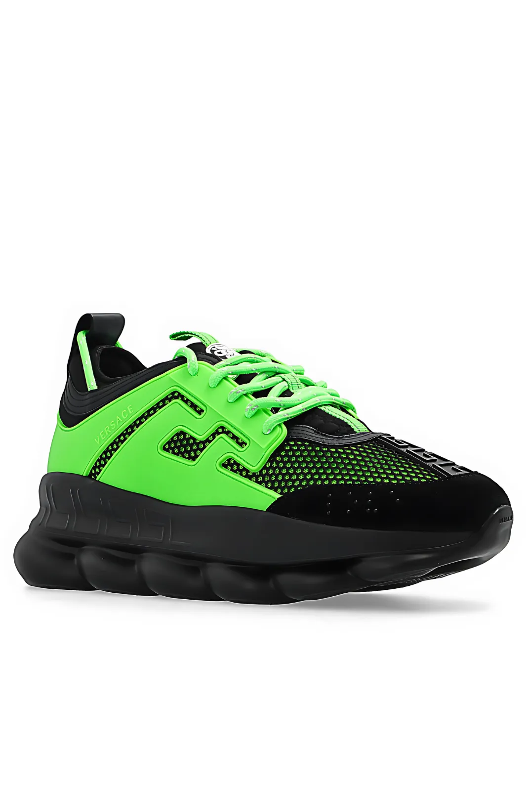 Versace Chain Reaction Trainers green