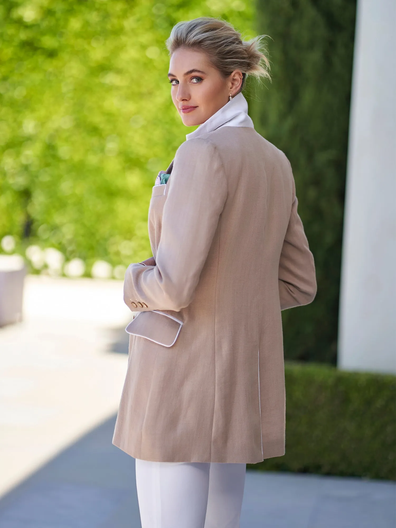 Vienna Linen Jacket